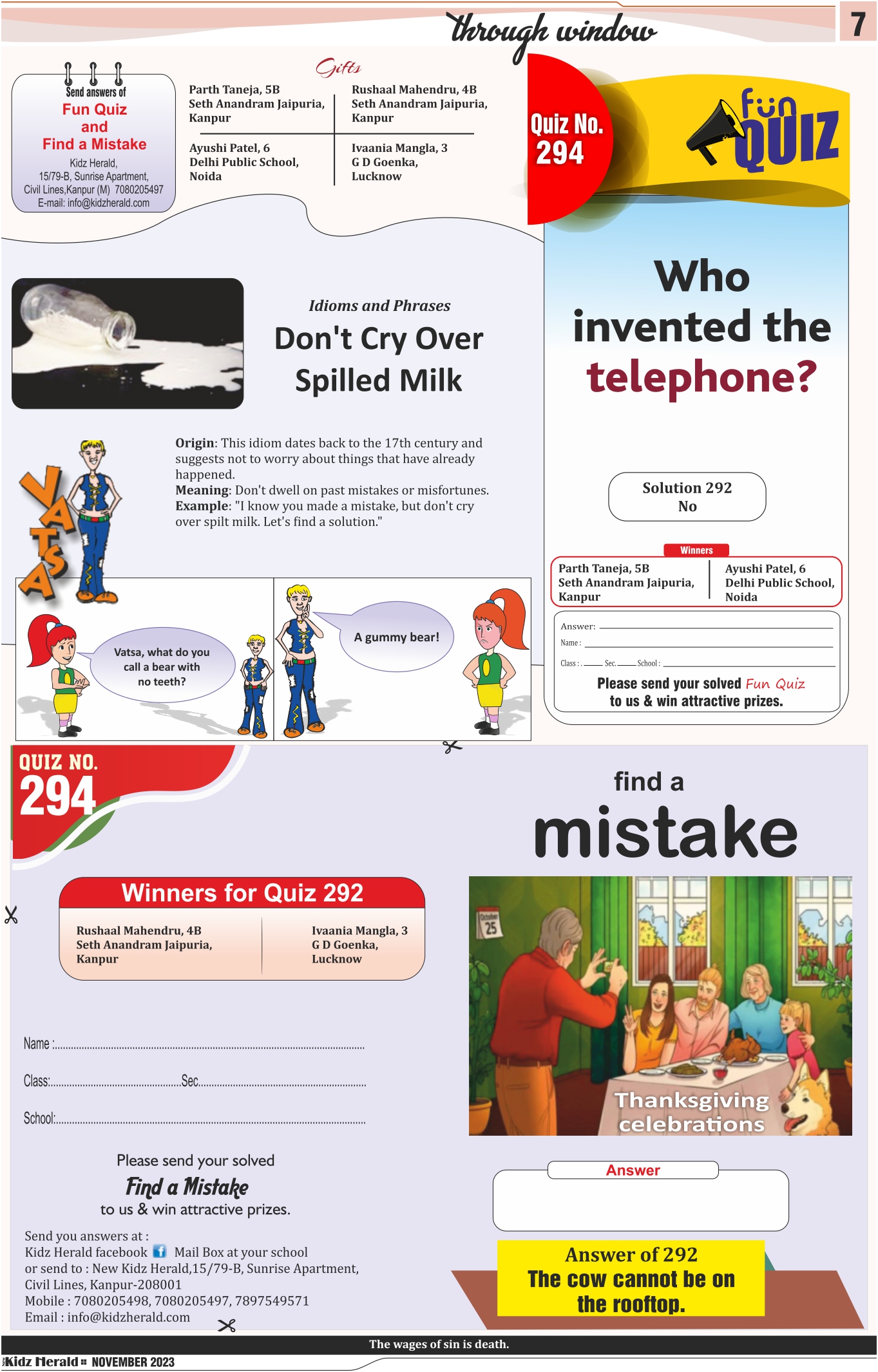 New Kidz Herald Newspaper - Kidz Herald