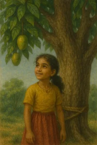 Read more about the article The brave girl and the mango tree