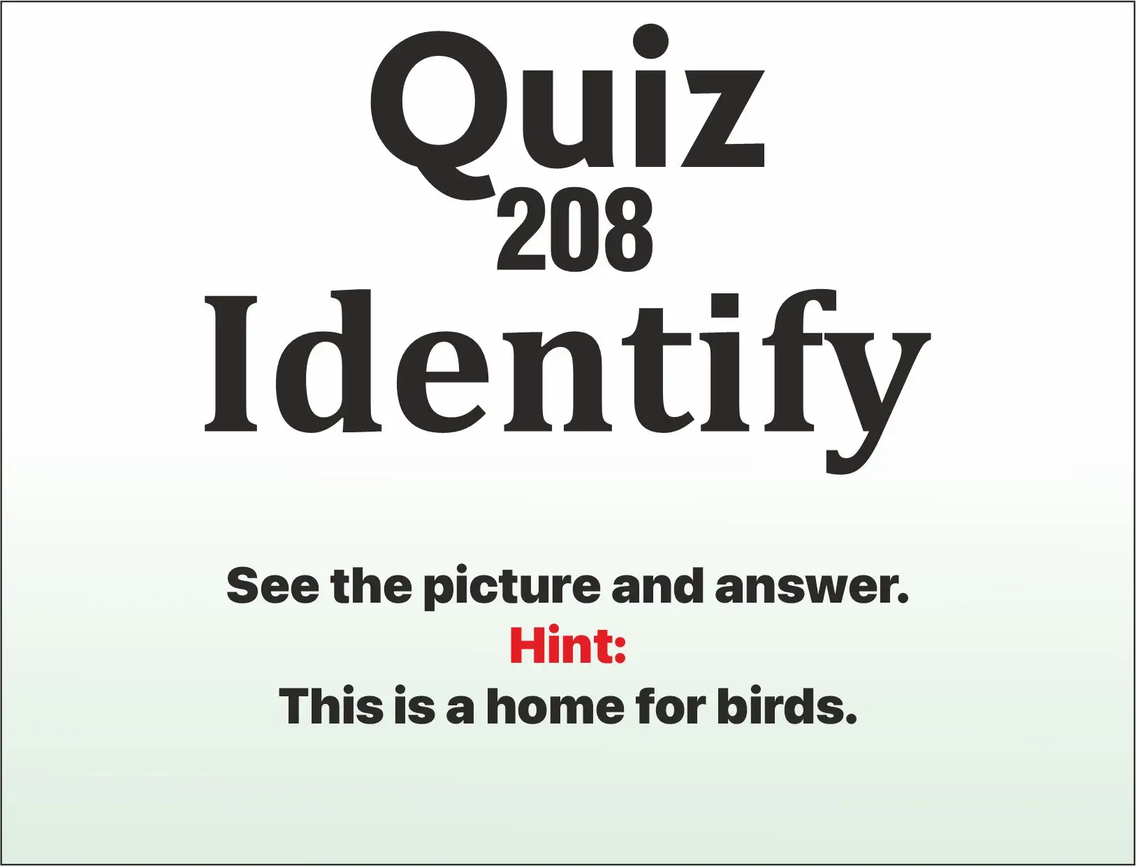 You are currently viewing QUIZ – Identify