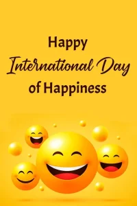 Read more about the article International Day of Happiness
