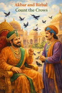 Read more about the article Akbar and Birbal Count the Crows