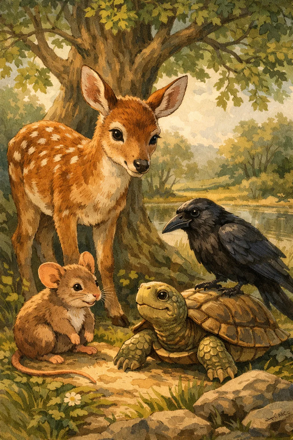 You are currently viewing The Four Friends