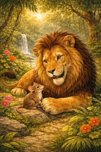 Read more about the article The Lion and the Mouse
