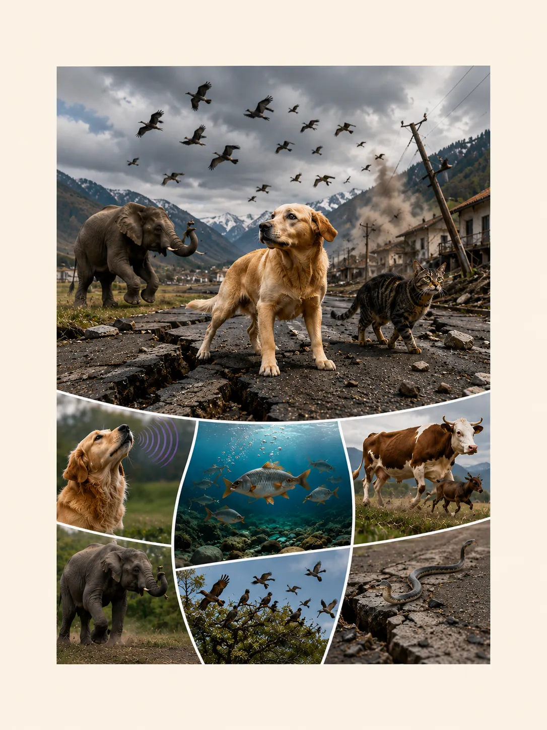 You are currently viewing How Do Animals Feel an Earthquake First?
