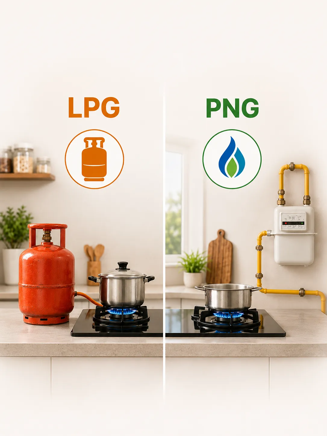You are currently viewing Difference Between LPG and PNG