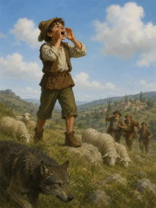 Read more about the article The Boy Who Cried Wolf