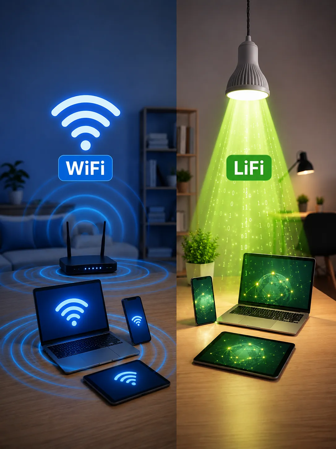 You are currently viewing Difference Between WiFi and LiFi