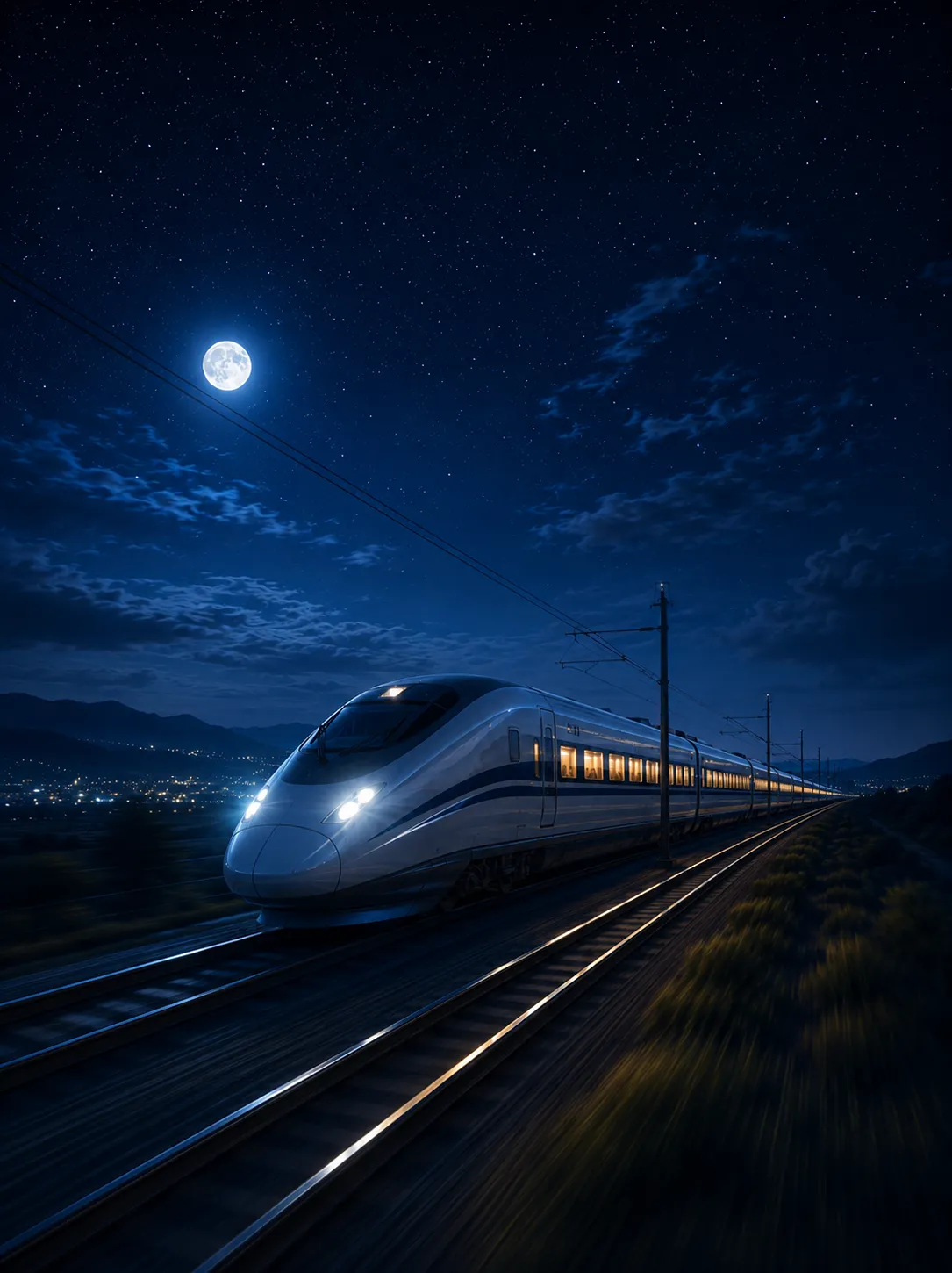 You are currently viewing The Secret Behind High-Speed Trains at Night