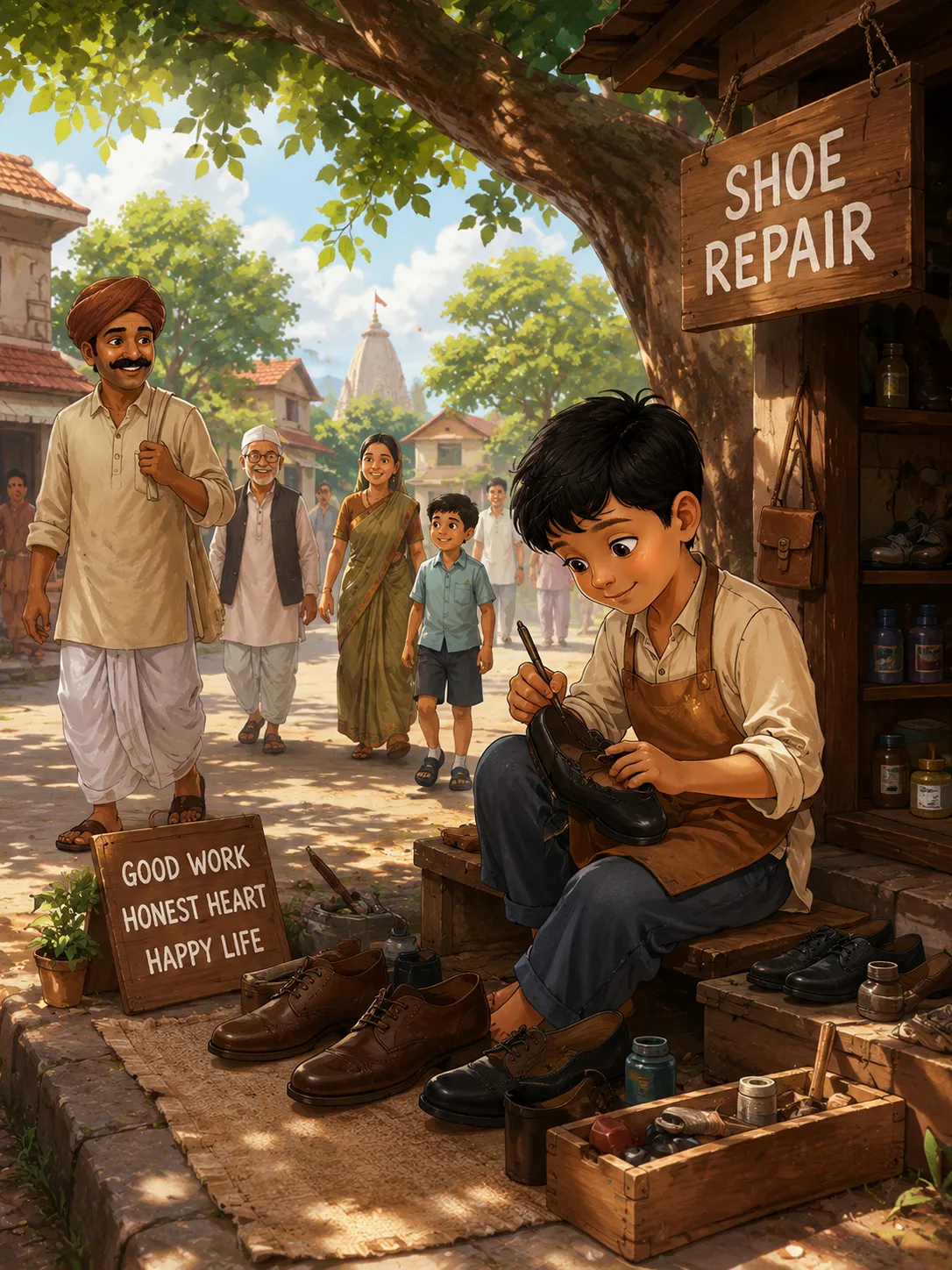You are currently viewing The Boy Who Repaired Shoes