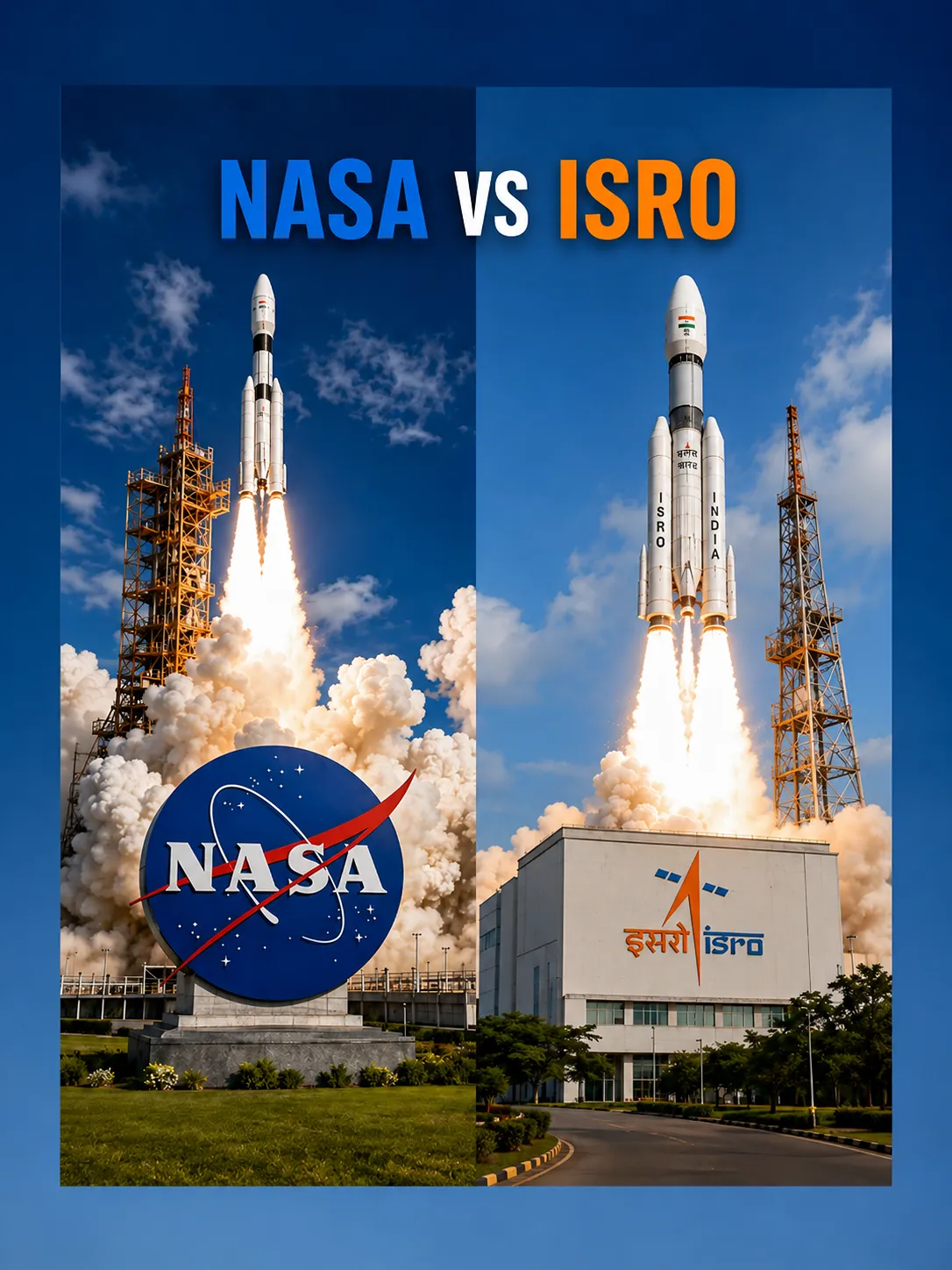 You are currently viewing Difference Between NASA and ISRO
