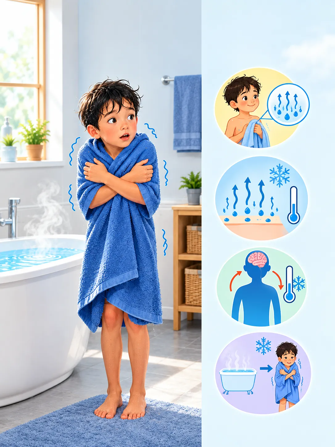 You are currently viewing Why Do We Generally Feel Cold After a Bath?