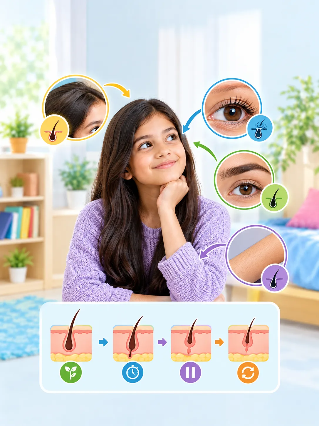 You are currently viewing Why Does Hair Only Grow to a Certain Length?