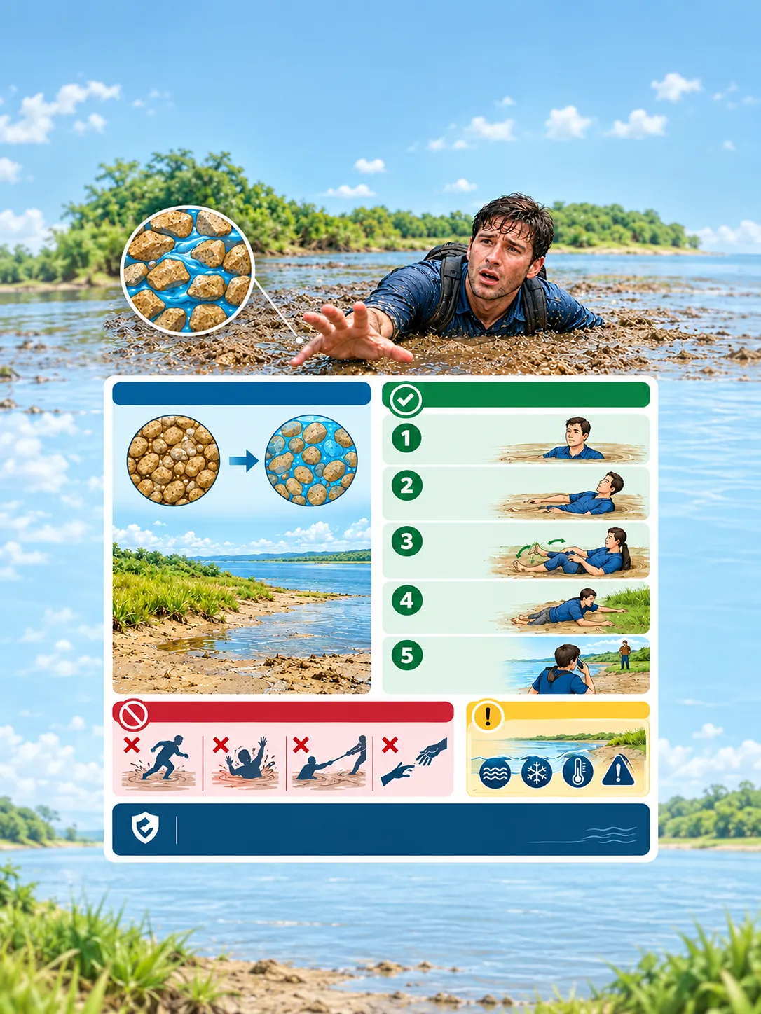 You are currently viewing How to Survive Being Trapped by Quicksand