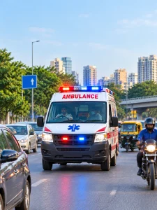 Read more about the article Can Ambulance Drivers Get Speeding Tickets in India?