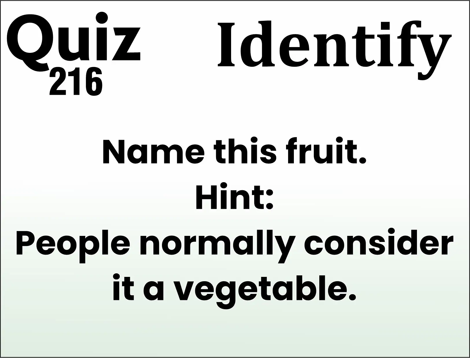 You are currently viewing QUIZ – Identify